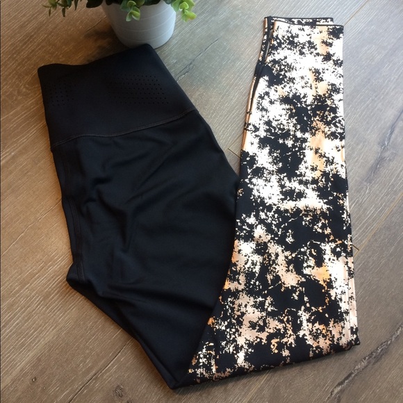 NWT⭐️PUMA Premium black and copper tights - Picture 3 of 5